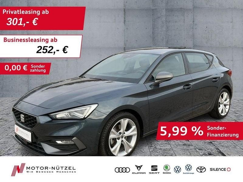 Grau Gebraucht 2022 Seat Leon FR Limousine | 23.330 € (Fairer Preis) - Bild 1/4