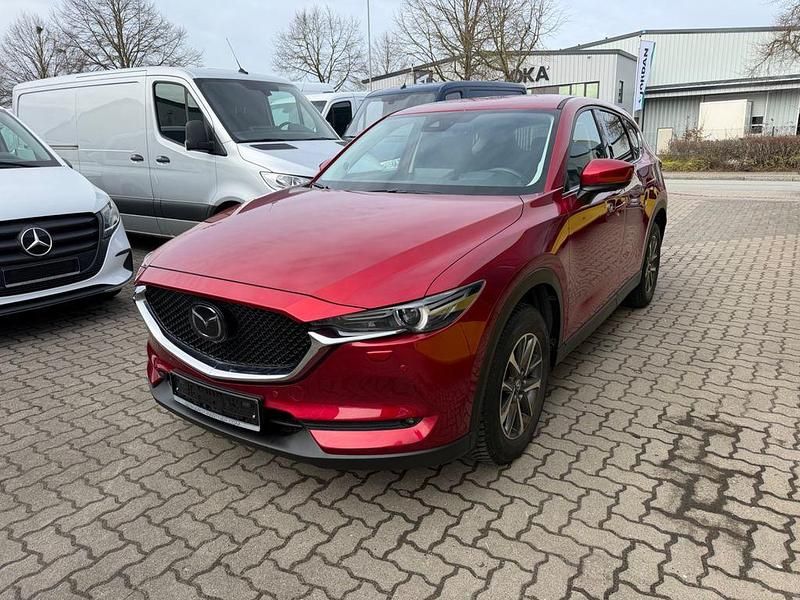 Gebraucht Mazda CX-5 194 PS (142 kW) 2021 Rot SUV