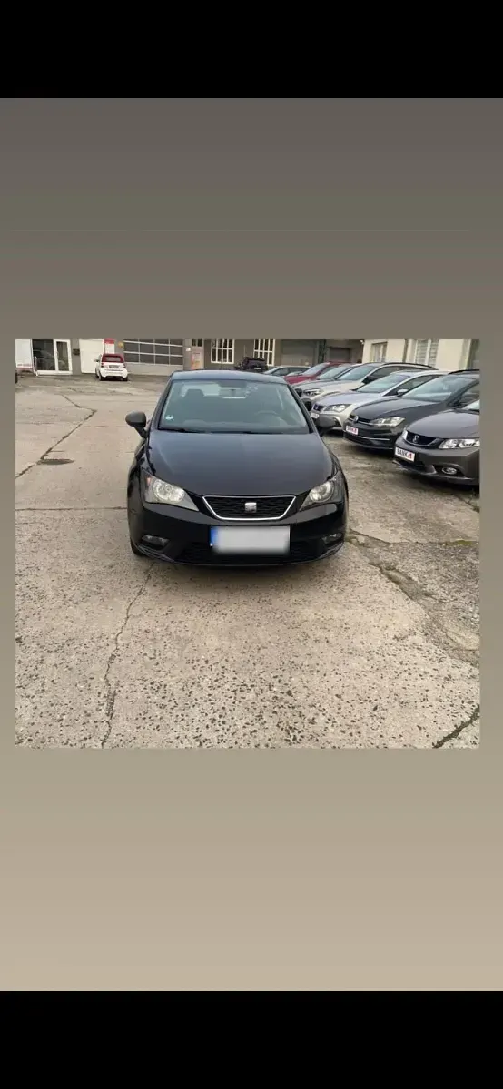Gebraucht Seat Ibiza 70 PS (51 kW) 2012 Schwarz Kleinwagen