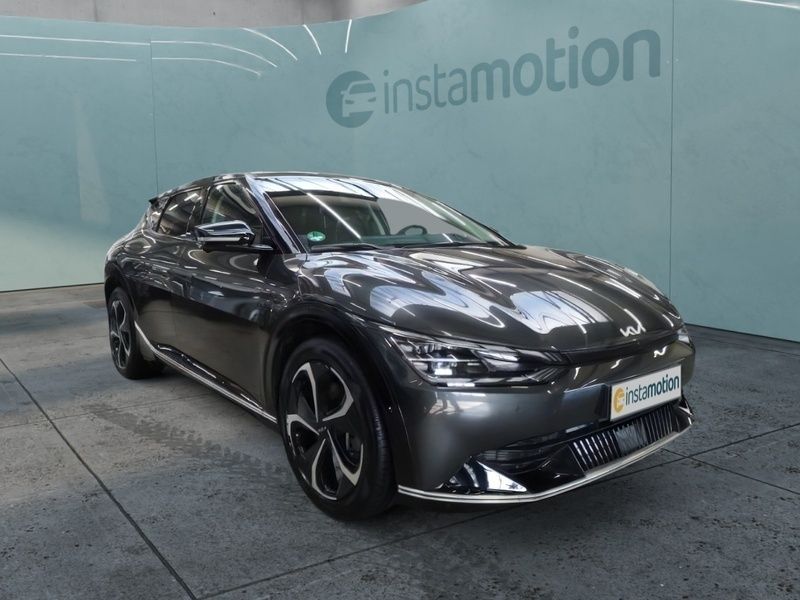 Grau Gebraucht 2024 Kia EV6 3 SUV | 43.980 € (Superpreis) - Bild 1/4