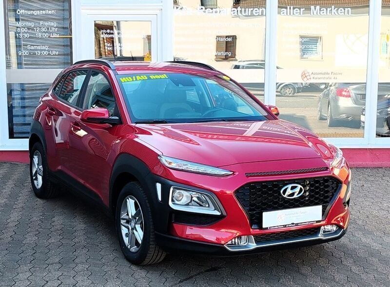 Rot Gebraucht 2020 Hyundai Kona Select SUV | 13.786 € (Fairer Preis) - Bild 1/4