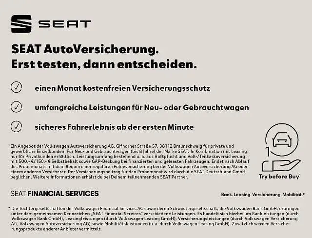 Gebraucht Seat Alhambra Style 150 PS (110 kW) 2022 Schwarz Van / Kleinbus