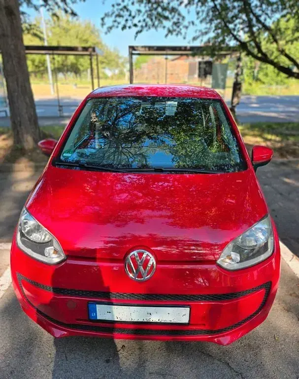 Gebraucht VW up! 75 PS (55 kW) 2014 Rot Kleinwagen