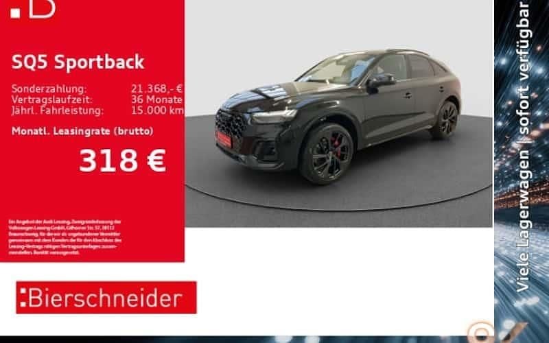 Schwarz Neu 2025 Audi SQ5 Sportback Business SUV | 86.990 € (Fairer Preis) - Bild 1/4