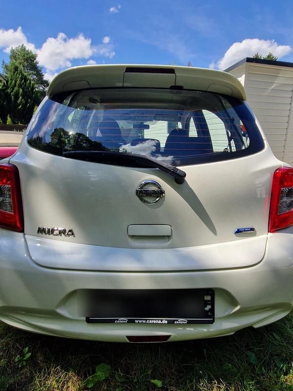 Gebraucht Nissan Micra 80 PS (58 kW) 2013 Weiß Kleinwagen