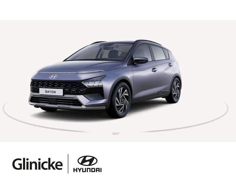Meta blue/ phantom black / mic Neu 2025 Hyundai Bayon Prime SUV | 25.390 € (Teuer) - Bild 1/3