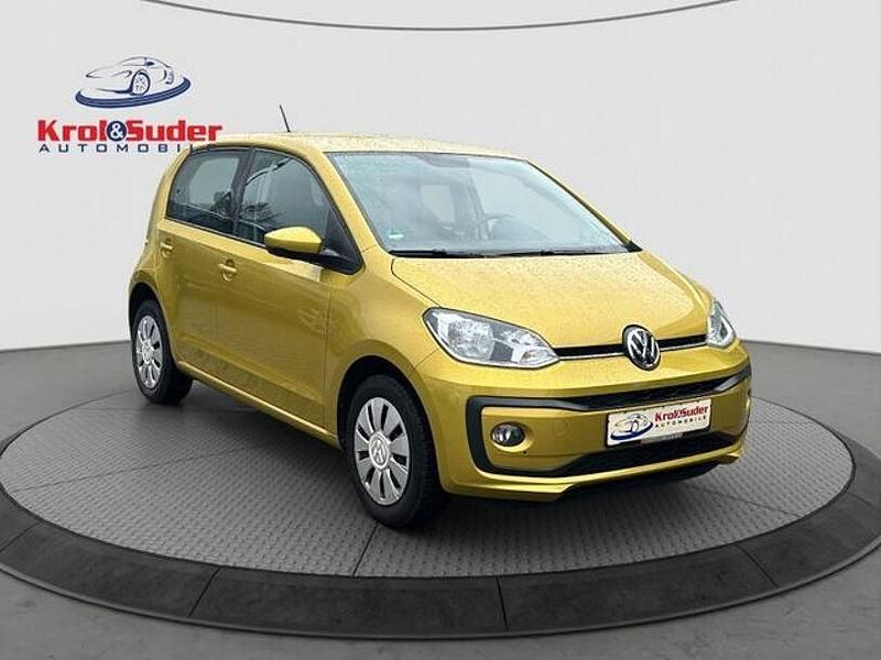 Gelb Gebraucht 2020 VW up! move up! Kleinwagen | 10.370 € (Guter Preis) - Bild 1/4