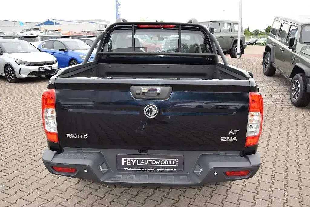 Neu DFSK Rich 6 163 PS (119 kW) 2026 Schwarz Pickup