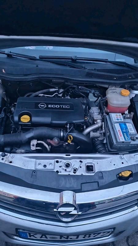 Gebraucht Opel Astra 2008 Silber Kombi