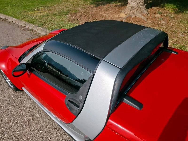 Gebraucht Smart Roadster 82 PS (60 kW) 2003 Rot Cabrio