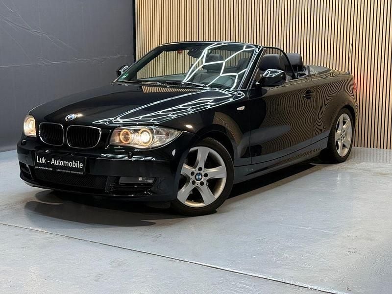 Gebraucht BMW 125 Cabriolet Advantage 218 PS (160 kW) 2010 Schwarz Cabrio
