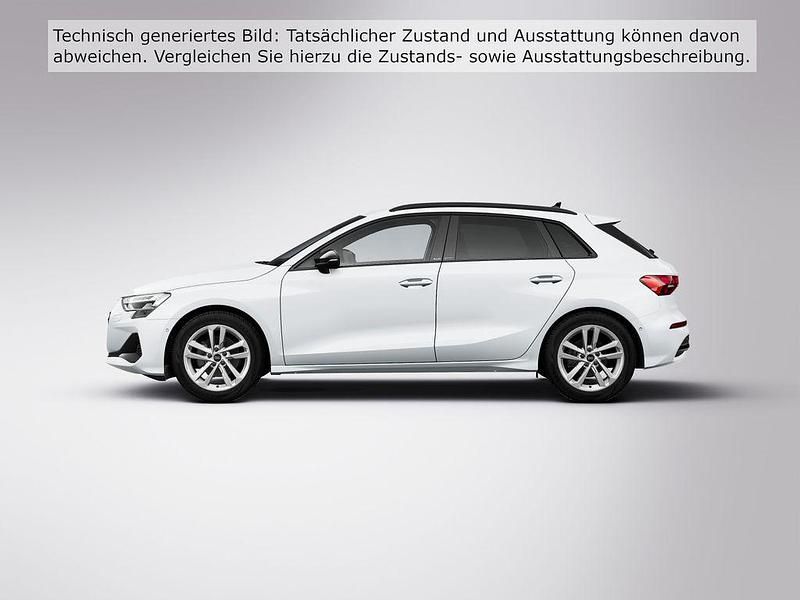 Używany Audi A3 Advanced 116 KM (85 kW) 2025 Biały Sedan/Limuzyna