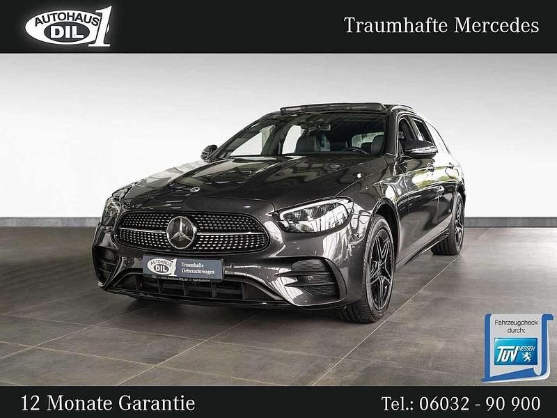 Grau Gebraucht 2022 Mercedes E300 AMG line Kombi | 38.650 € (Etwas zu teuer) - Bild 1/3