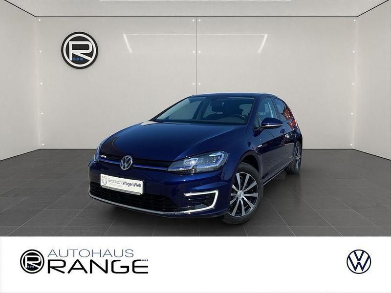 Blau Gebraucht 2020 VW e-Golf Kleinwagen | 15.980 € (Fairer Preis) - Bild 1/4