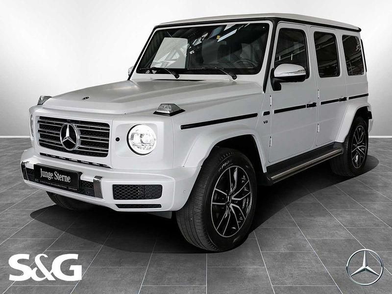 Manufaktur opalithweiß magno Gebraucht 2023 Mercedes G500 AMG SUV | 153.910 € (Etwas zu teuer) - Bild 1/4