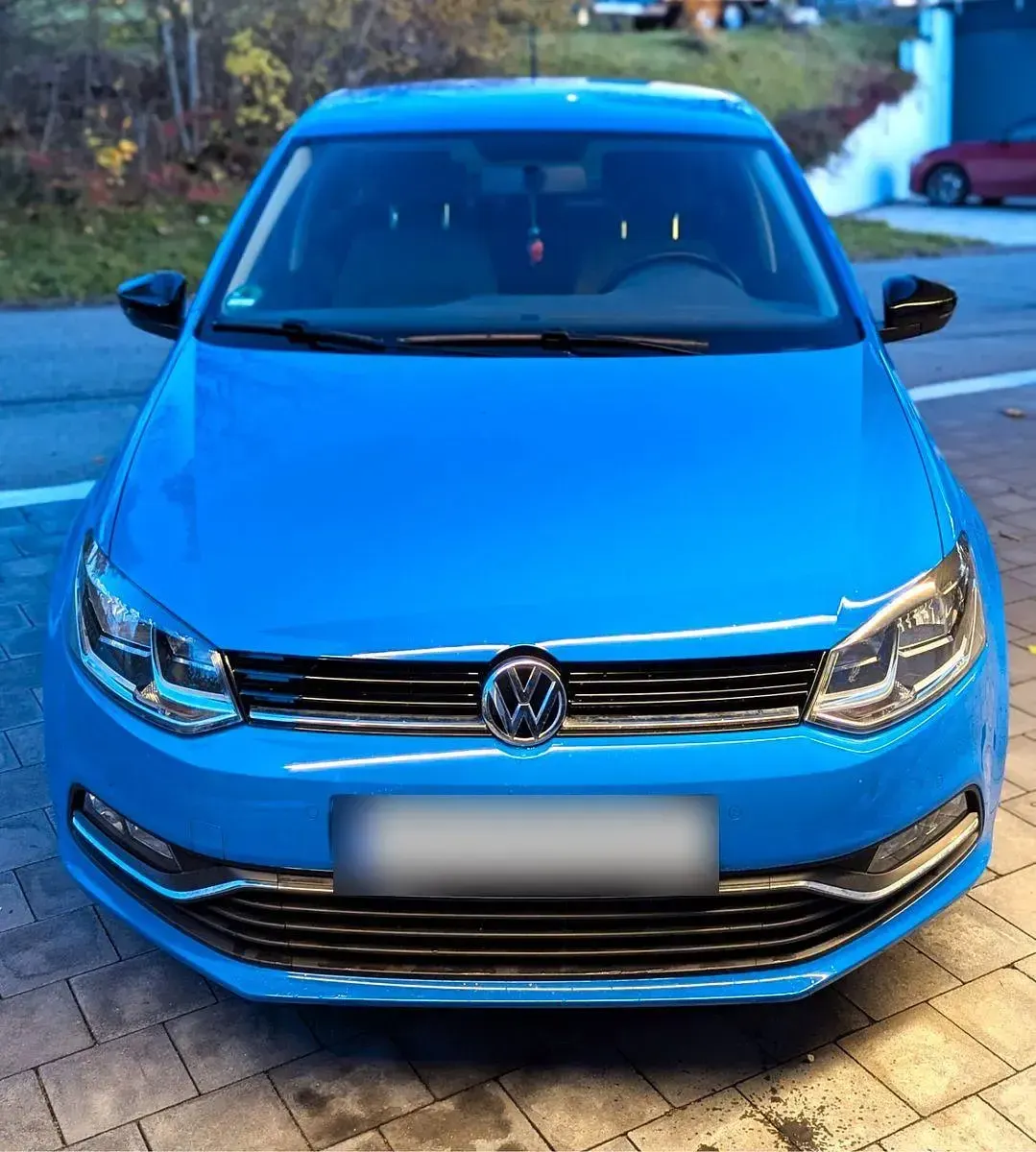Gebraucht VW Polo Comfortline 90 PS (66 kW) 2014 Blau Kleinwagen