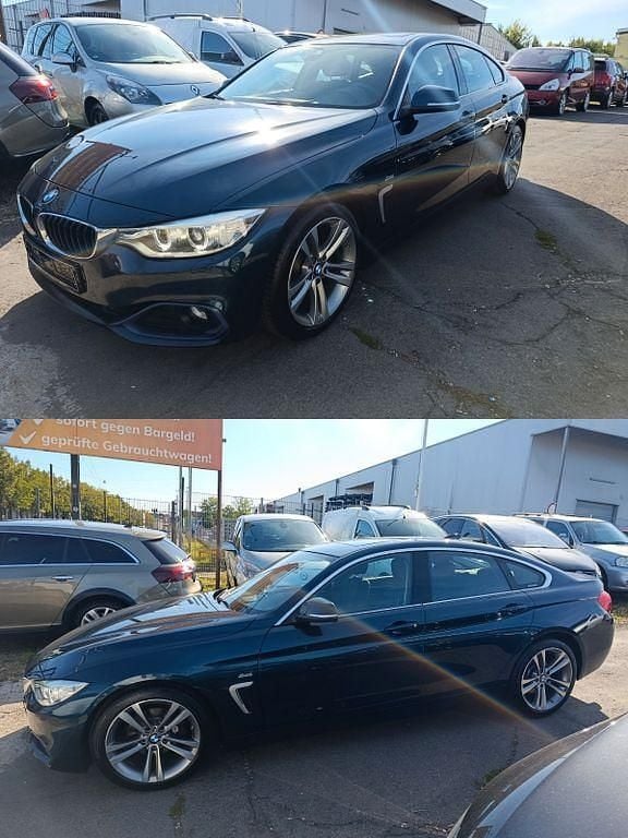Gebraucht BMW 420 Gran Coupé Sport Line 184 PS (135 kW) 2015 Blau Coupé