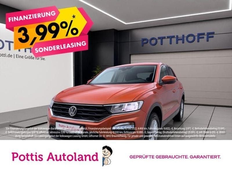 Orange Gebraucht 2020 VW T-Roc SUV | 17.377 € (Guter Preis) - Bild 1/4