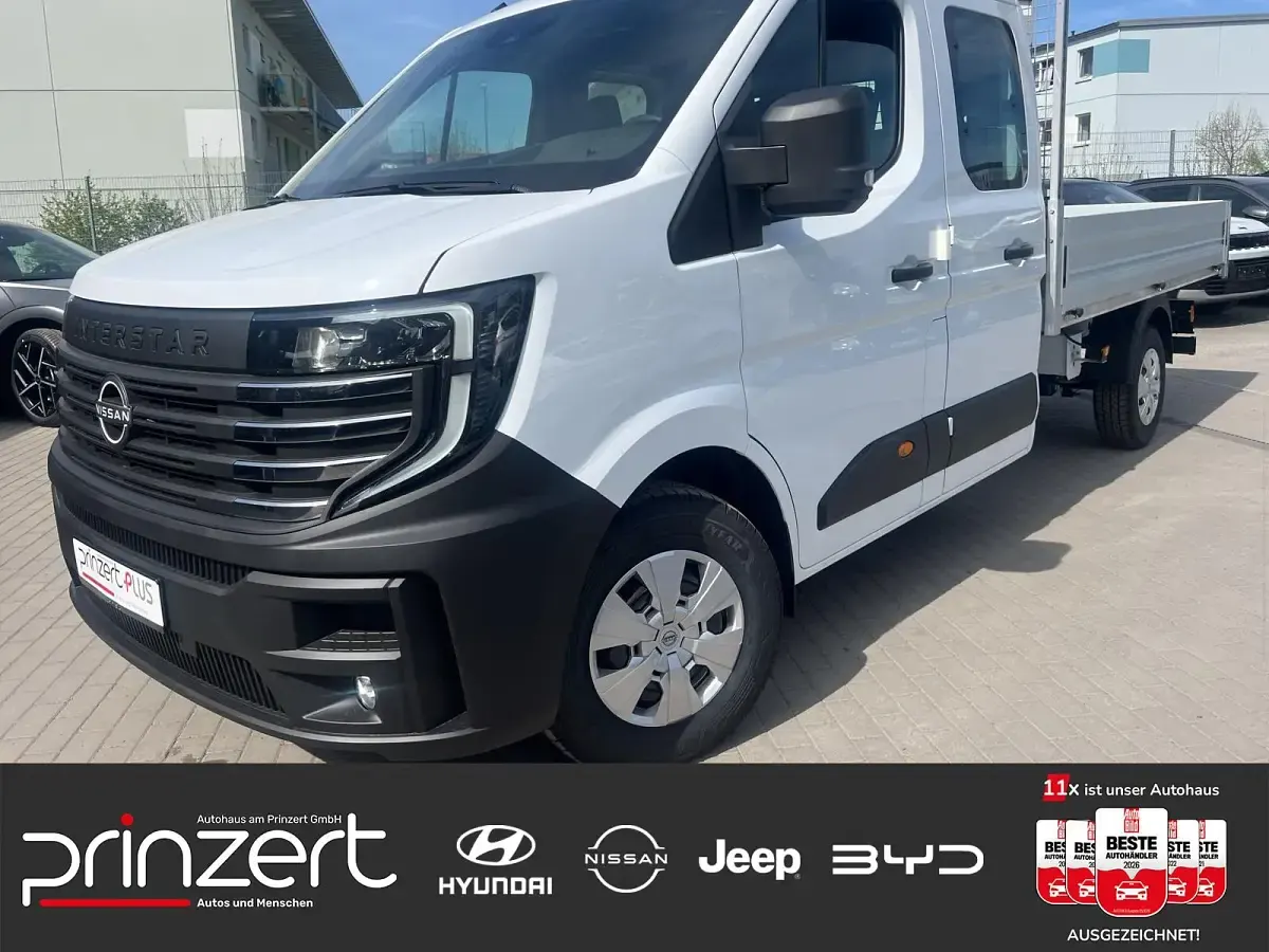 Ny Nissan Interstar 150 HK (110 kW) 2026 Doppelkabine Van