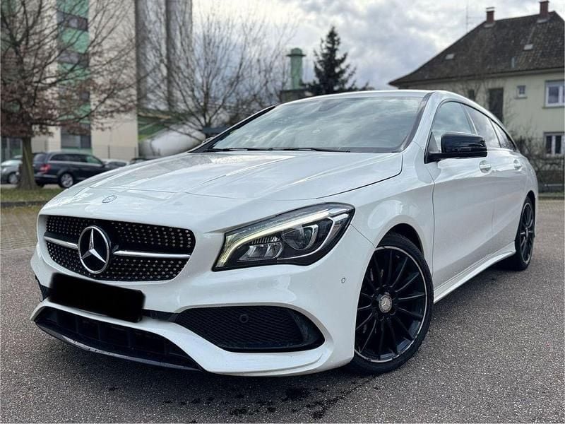 Gebraucht Mercedes CLA200 AMG line 136 PS (100 kW) 2016 Weiß Limousine