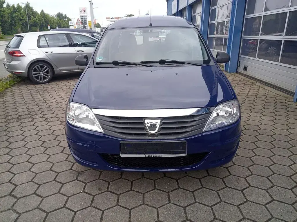 Gebraucht Dacia Logan MCV Ambiance 75 PS (55 kW) 2010 Blau Kombi