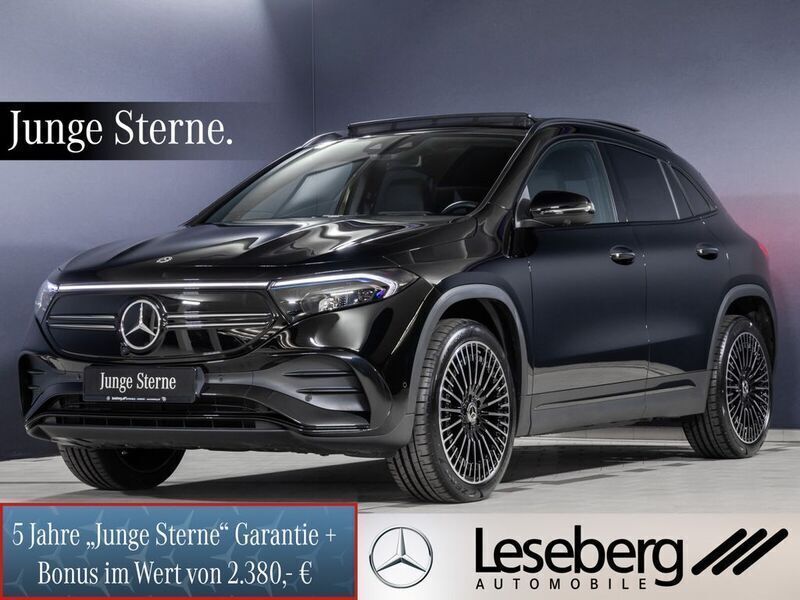Schwarz Gebraucht 2023 Mercedes EQA350 AMG SUV | 40.850 € (Fairer Preis) - Bild 1/4
