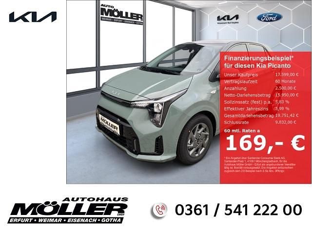 Neu Kia Picanto Vision 68 PS (50 kW) 2025 Gruen Kleinwagen