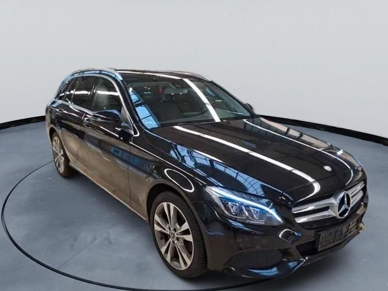 Obsidianschwarz Gebraucht 2015 Mercedes C220 Avantgarde Kombi | 14.990 € (Fairer Preis) - Bild 1/4