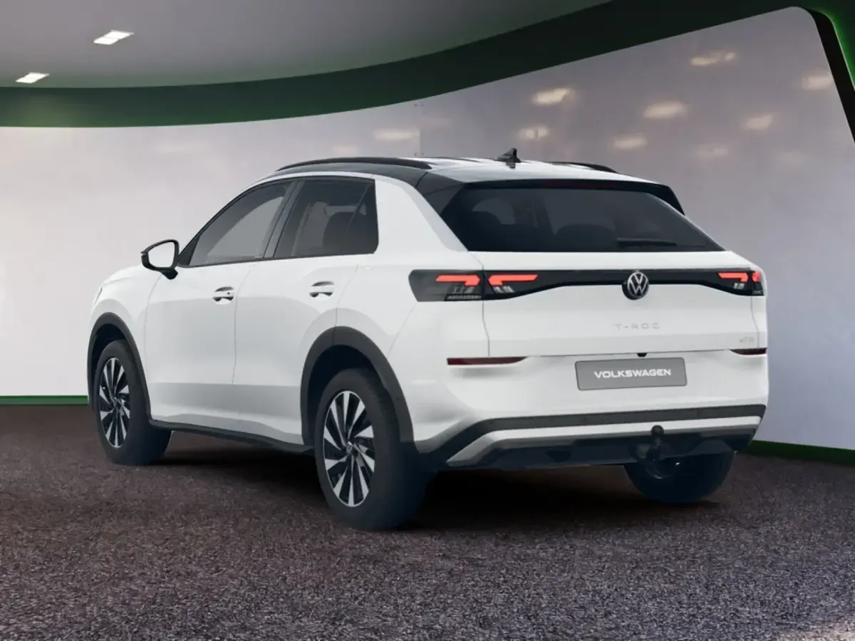 Gebraucht VW T-Roc Life 116 PS (85 kW) 2025 Weiß SUV