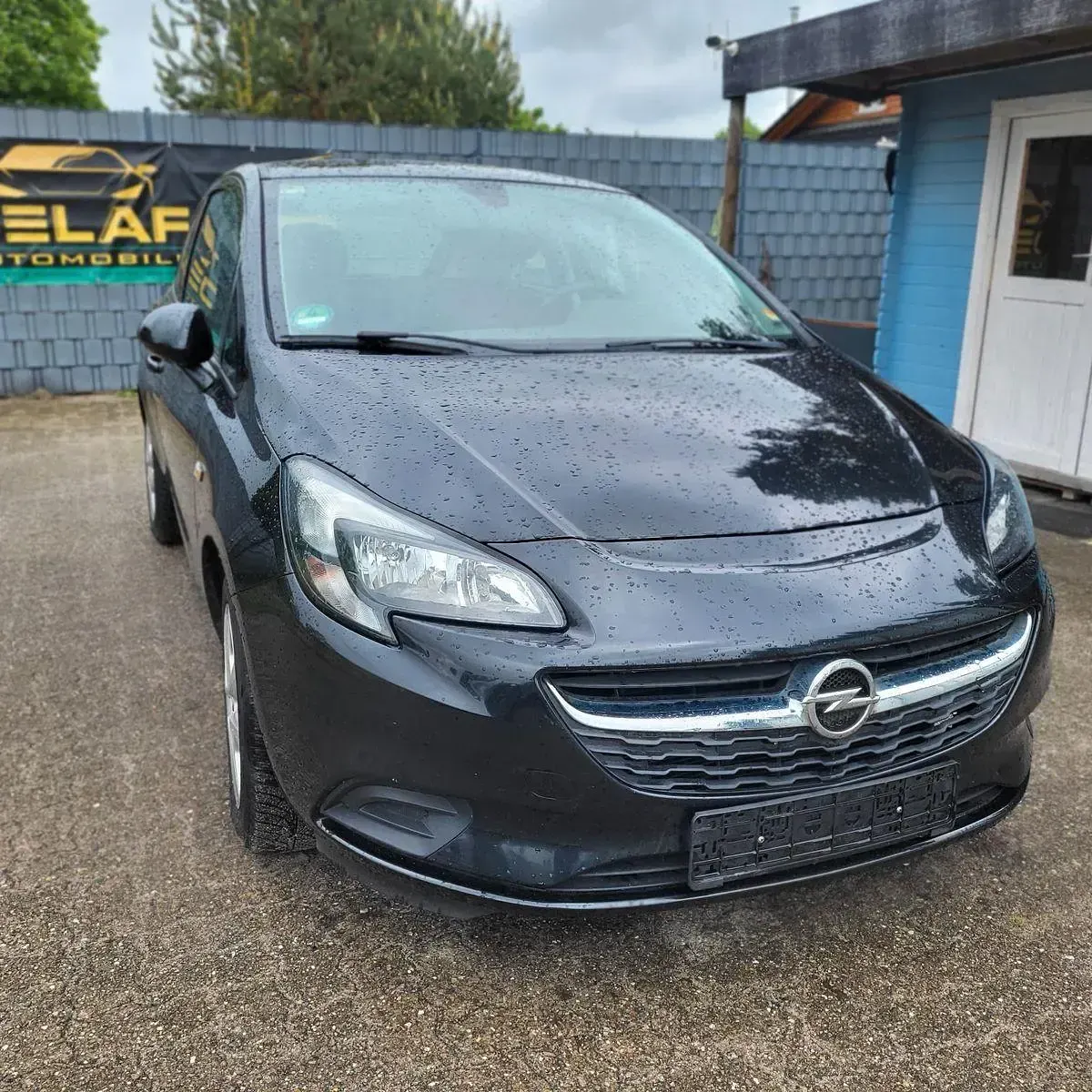 Gebraucht Opel Corsa Edition 90 PS (66 kW) 2015 Schwarz Kleinwagen