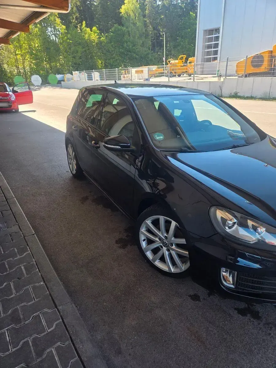 Gebraucht VW Golf VI GTD 170 PS (125 kW) 2010 Schwarz Kleinwagen