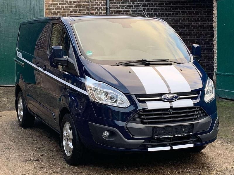 Blau Gebraucht 2016 Ford Transit Custom Limited Van / Kleinbus | 11.990 € (Superpreis) - Bild 1/4