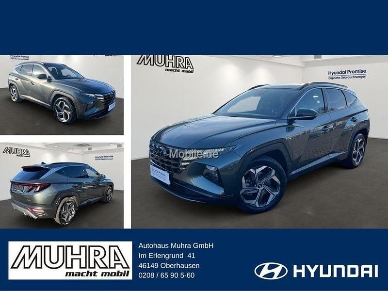 Amazon grey / met Gebraucht 2024 Hyundai Tucson Prime SUV | 34.989 € (Fairer Preis) - Bild 1/4