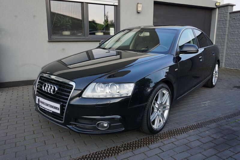 Phantomschwarzmetallic Gebraucht 2010 Audi A6 S-Line Limousine | 7.900 € (Fairer Preis) - Bild 1/4