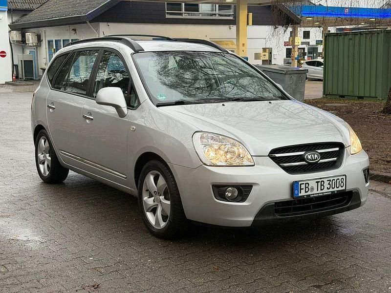 Gebraucht Kia Carens EX 140 PS (102 kW) 2008 Schwarz Van / Kleinbus