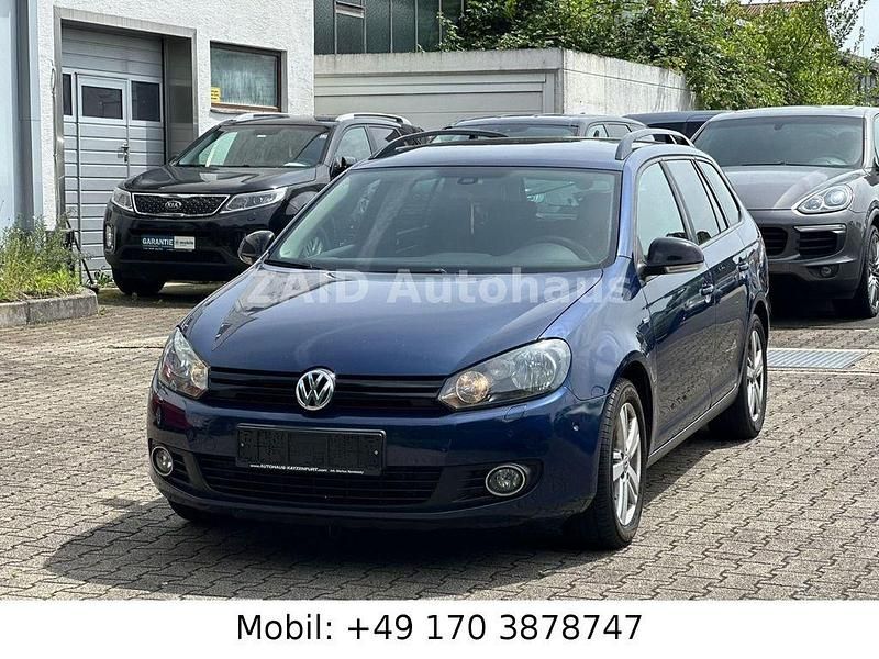 Blau Gebraucht 2013 VW Golf VI Match Kombi | 4.499 € (Guter Preis) - Bild 1/4