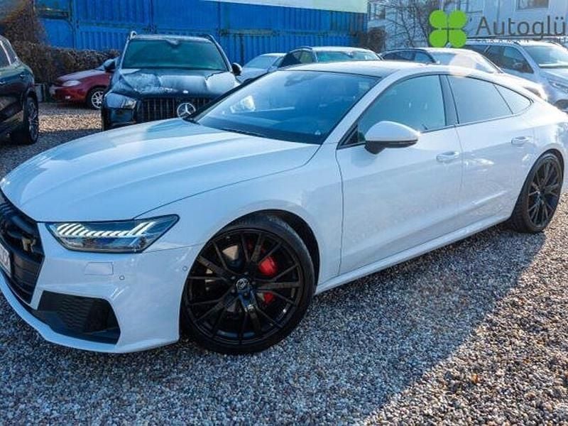 Gebraucht Audi A7 Sportback Advanced 147 PS (108 kW) 2018 Weiss Kleinwagen