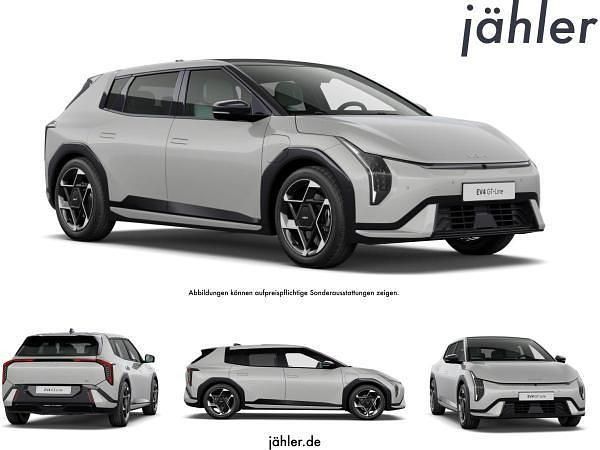 Grau (wolfsgrau metallic) Neu 2025 Kia EV4 Comfort Kleinwagen | 49.990 € (Etwas zu teuer) - Bild 1/4