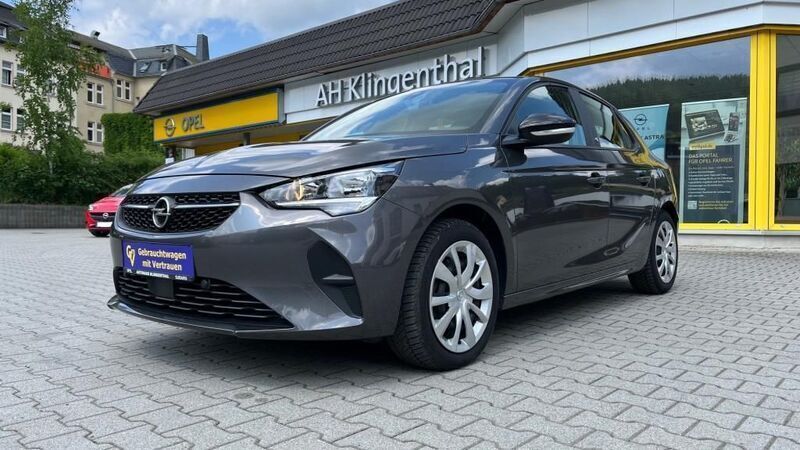Mondstein grau (metallic) (metallic) Gebraucht 2021 Opel Corsa-e Selection Kleinwagen | 12.900 € (Fairer Preis) - Bild 1/4
