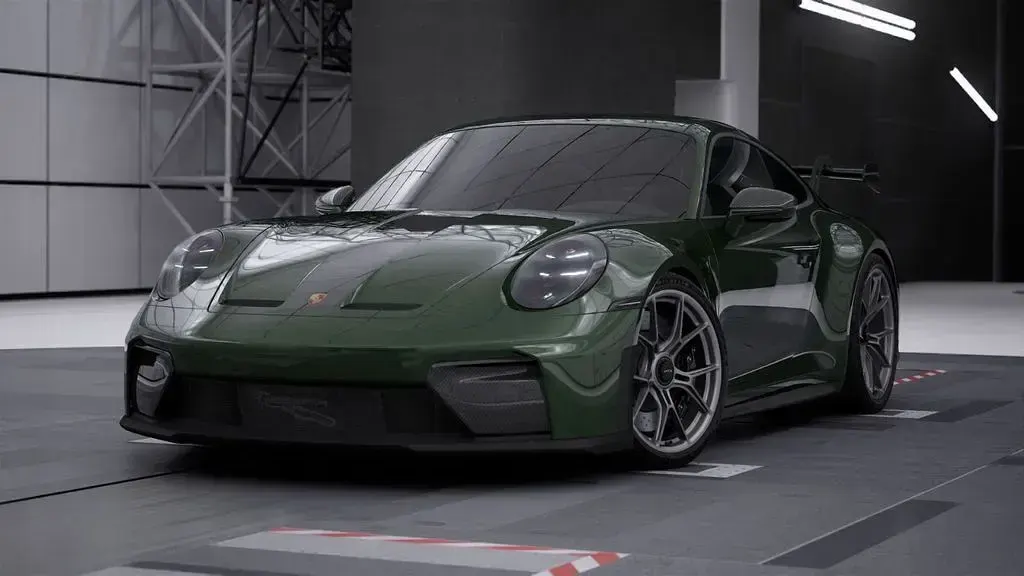 Neu Porsche 992 510 PS (375 kW) 2026 Oakgrünmetallic neo