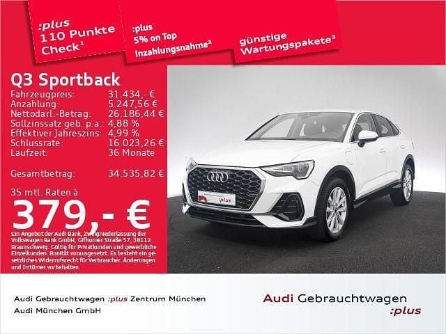 Gebraucht Audi Q3 Sportback Performance 245 PS (180 kW) 2022 Weiß SUV