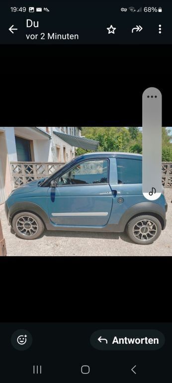 Blau Gebraucht 2015 Microcar M.Go Kleinwagen | 6.500 € - Bild 1/4