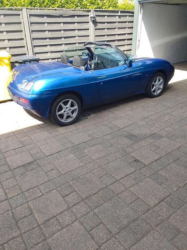 Blau Gebraucht 2000 Fiat Barchetta Cabrio | 1.999 € - Bild 1/4