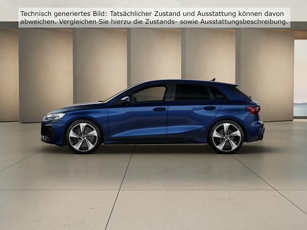 Gebraucht Audi S3 Advanced 333 PS (244 kW) 2024 Blau (2d navarrablau metallic) Limousine