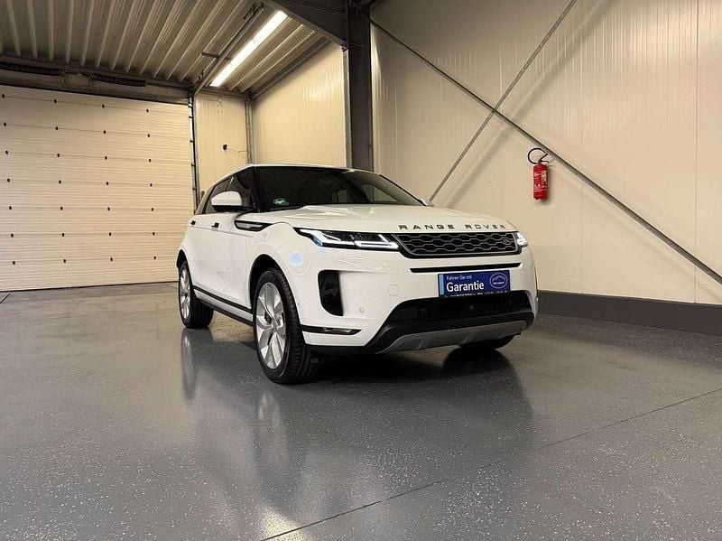 Weiß Gebraucht 2021 Land Rover Range Rover evoque R-Dynamic SUV | 31.900 € (Superpreis) - Bild 1/4