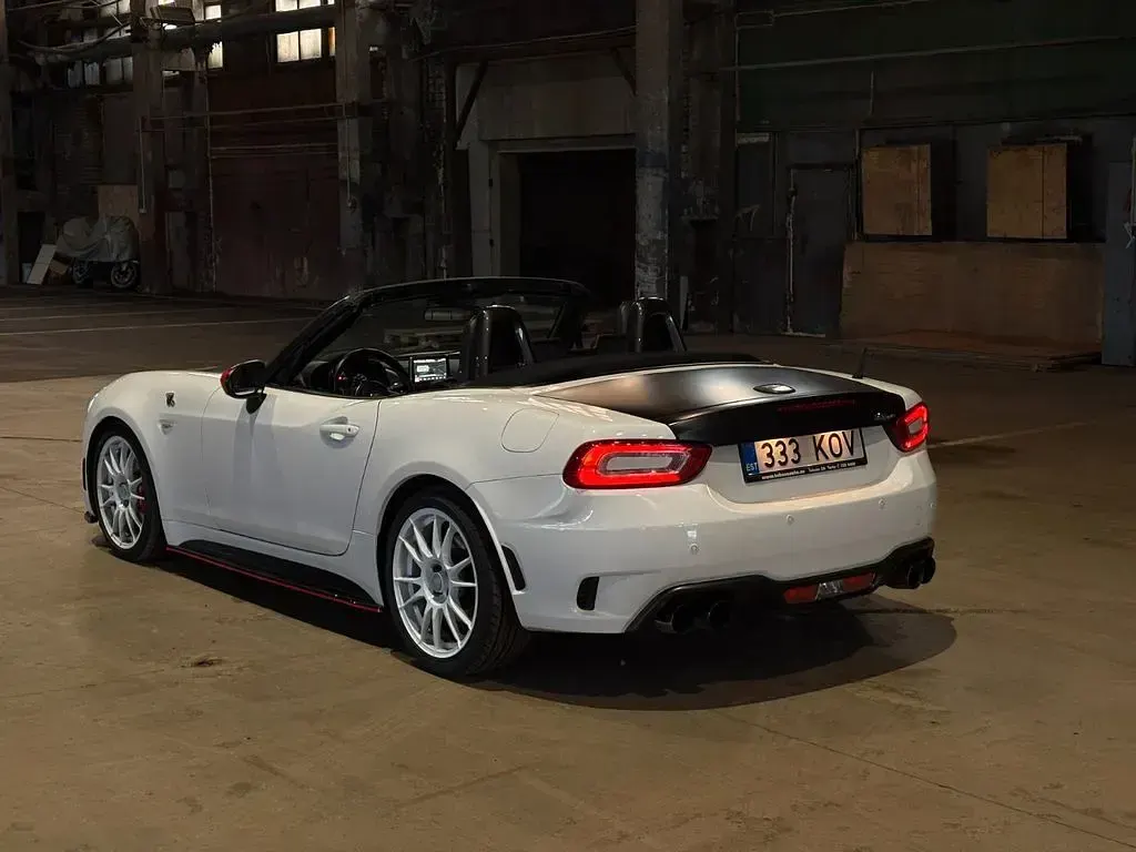 Gebraucht Abarth 124 Spider 204 PS (150 kW) 2017 Weiß Cabrio