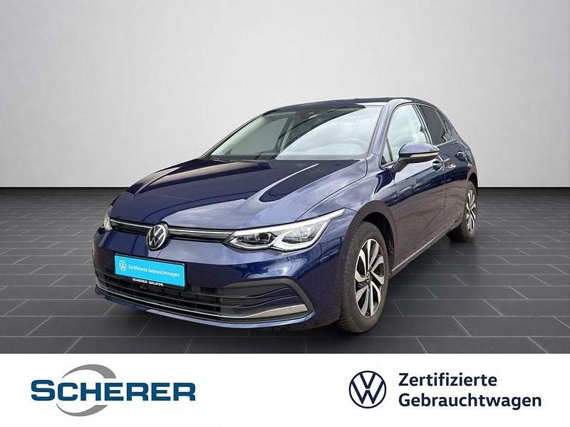 Gebraucht VW Golf VIII Active 131 PS (96 kW) 2022 Blau (metallic) Limousine