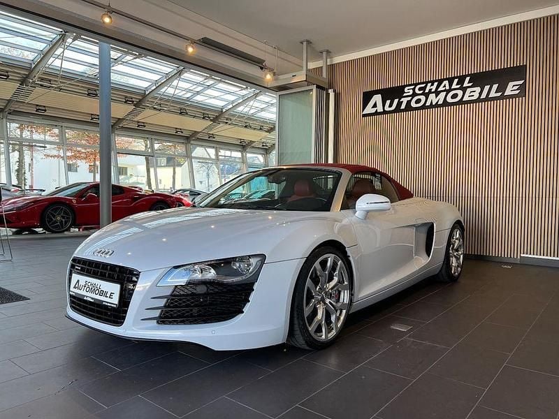 Weiß Gebraucht 2012 Audi R8 Spyder Sport Cabrio | 67.890 € (Superpreis) - Bild 1/4