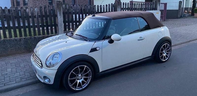 Beige Gebraucht 2009 Mini Cooper Cabriolet Cabrio | 5.000 € (Superpreis) - Bild 1/4