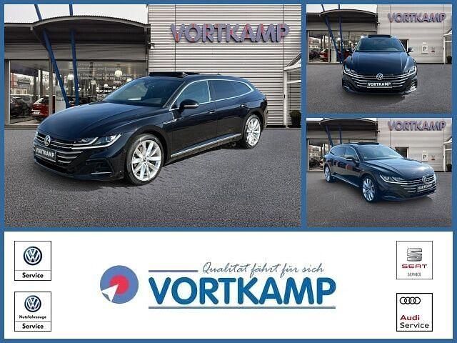 Deep black perleffekt (metallic) Gebraucht 2021 VW Arteon R-line Kombi | 28.890 € (Etwas zu teuer) - Bild 1/2